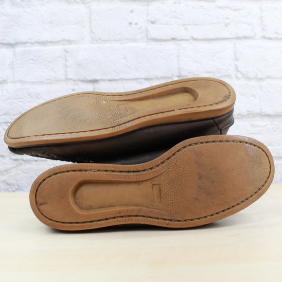 LL BEAN Men's Signature Jackman Ranger Moc Brown Leather Chukka Boots 11.5 D - Picture 9 of 9